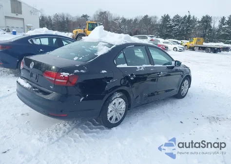 2017 Volkswagen Jetta 1.4T S from USA, damaged, VIN 3VW2B7AJXHM306809